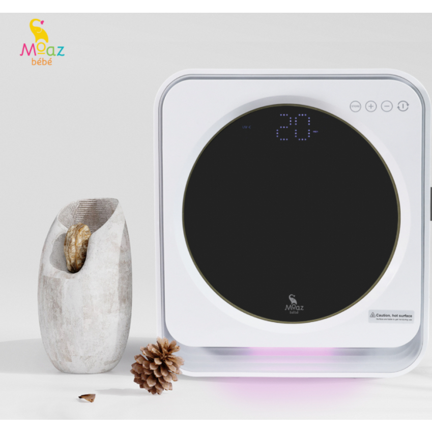MÁY TIỆT TRÙNG SẤY KHÔ TIA UVC VÀ BẢO QUẢN BÌNH SỮA MOAZ BÉBÉ MB025