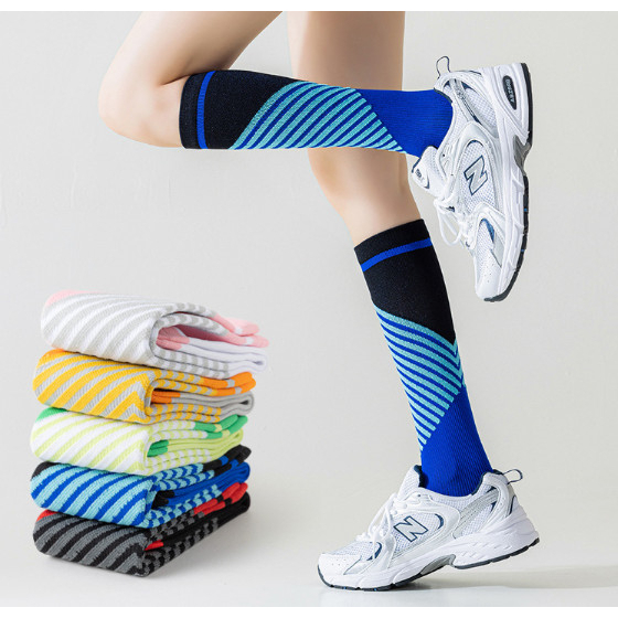 Vớ Tất nữ siêu cao cổ cotton loại dày phù hợp chạy bộ, nhảy dây, tập gym...