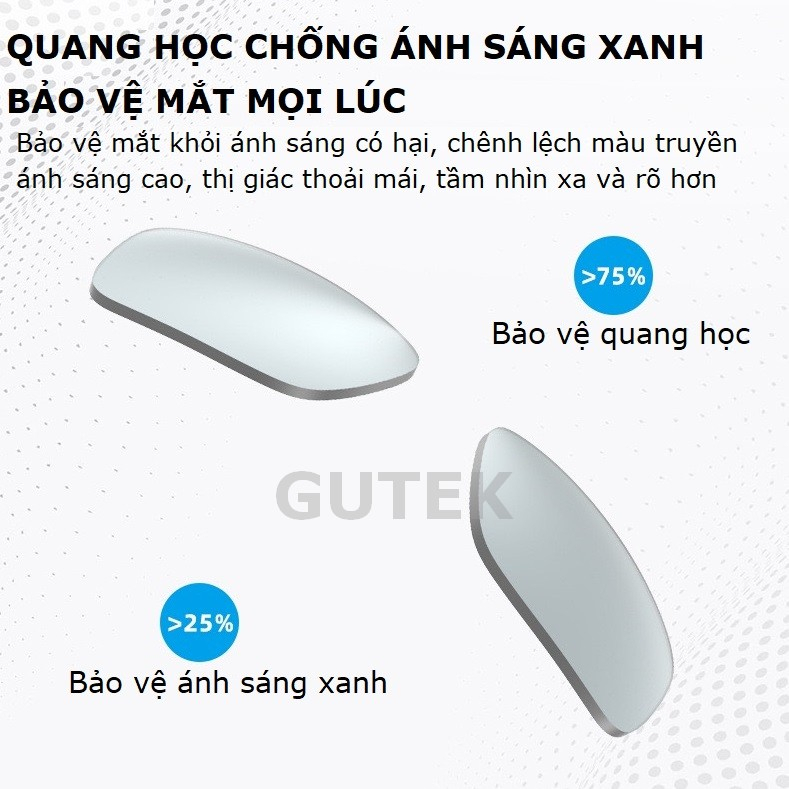Mắt kính thông minh kiêm tai nghe bluetooth 5.0 Gutek XG8 pin dài chống ánh sáng xanh nghe gọi điện thoại tiện lợi