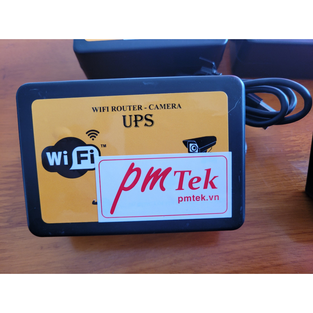 UPS Bộ lưu điện cho Camera - Wifi (chạy liên tục kể cả khi mất điện)