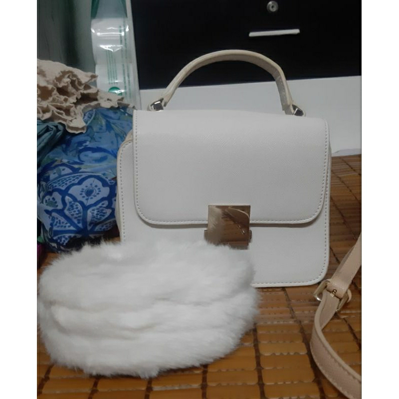 Túi zara quai lông