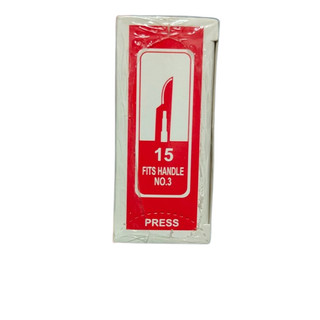 Lưỡi dao mổ số 15 ( hộp 100 lưỡi )