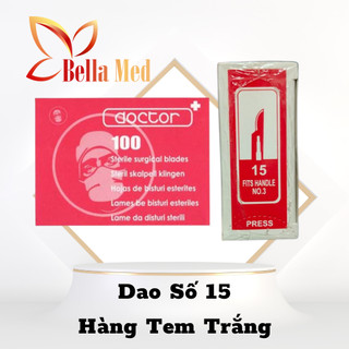 Lưỡi dao mổ số 15 ( hộp 100 lưỡi )