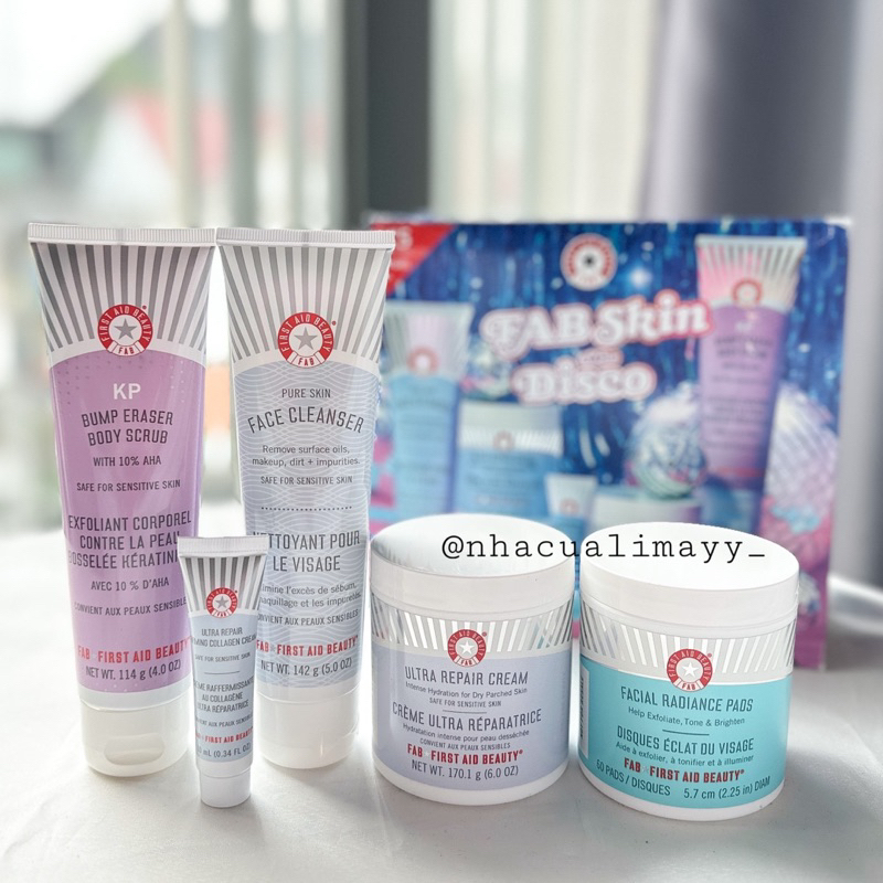 Set dưỡng da 5 món First Aid Beauty FAB Skin at the Disco