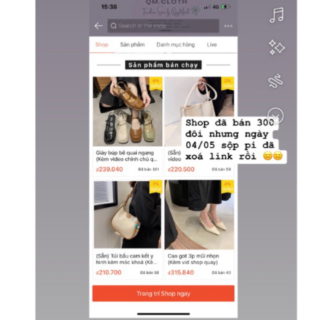 Giày búp bê quai ngang