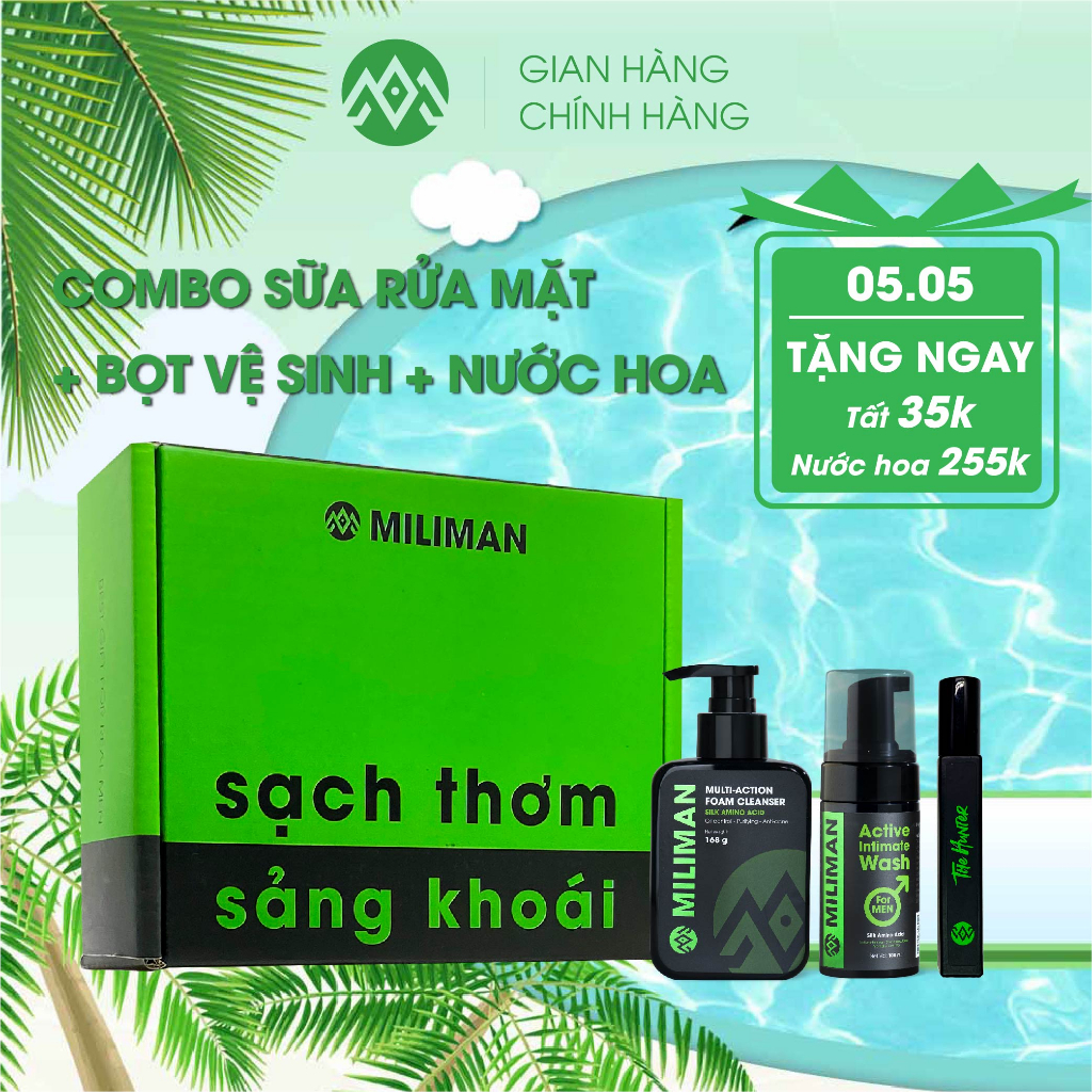 Combo Quý Ông Hoàn Hảo MILIMAN