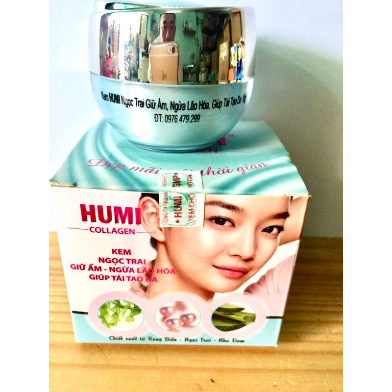 Kem NGỌC TRAI Giữ Ẩm collagen HUMI