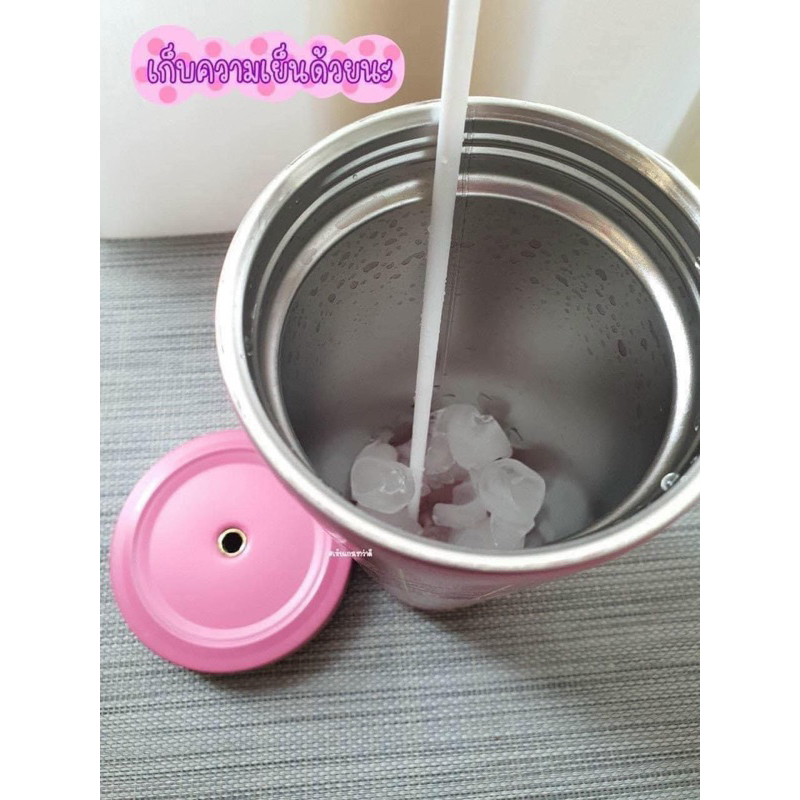 Bình nước gấu dâu Lotso giữ nhiệt, Ly giữ nhiệt gấu dâu, Bình giữ nhiệt gấu hồng 750ml inox 304 không gỉ
