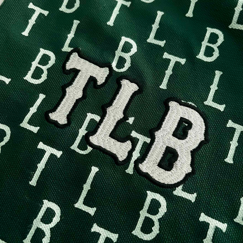 [Sản phẩm mới] Áo Polo Teelab Local Brand Unisex Legacy Monogram Green AP030
