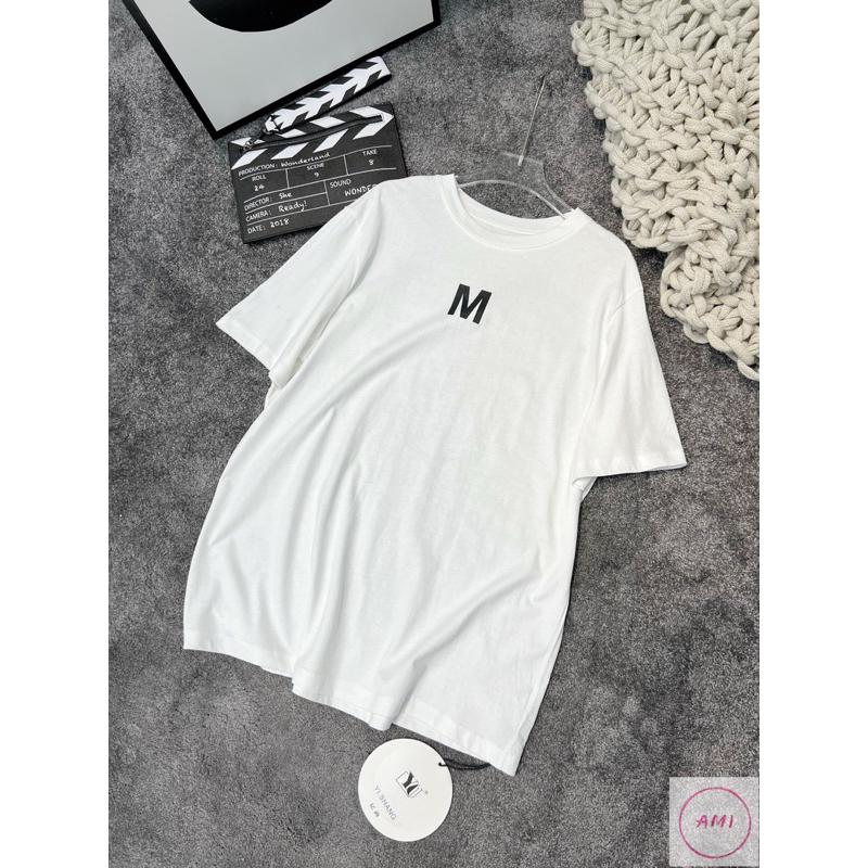 Áo phông chữ M in 2 mặt MORE TTA877