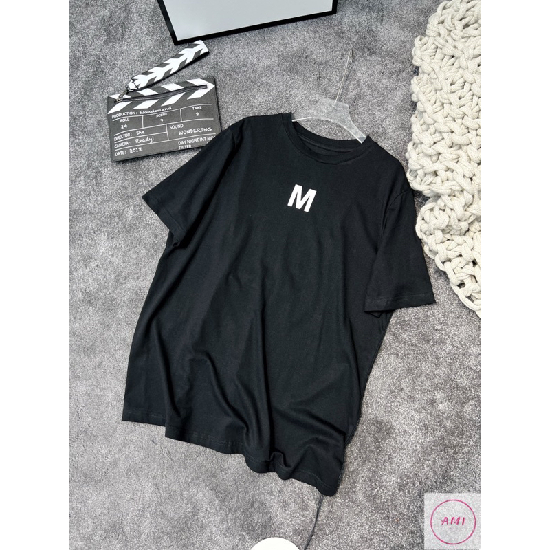 Áo phông chữ M in 2 mặt MORE TTA877