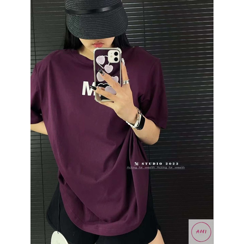 Áo phông chữ M in 2 mặt MORE TTA877