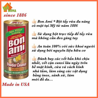 Nước Tẩy Đa Năng. Dạng Bột Nhập Mỹ Bonami. Không Mùi, Hóa Chất. Không Hại Da Tay. Sạch Mọi Vết Bẩn