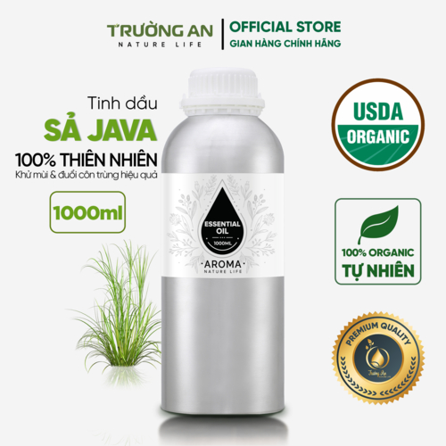 Tinh dầu Sả Java nguyên chất TRƯỜNG AN mẫu thử 500ml/1000ml
