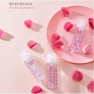 Xịt khoáng DMCK Pink Rose Sparkling Mist 80ml