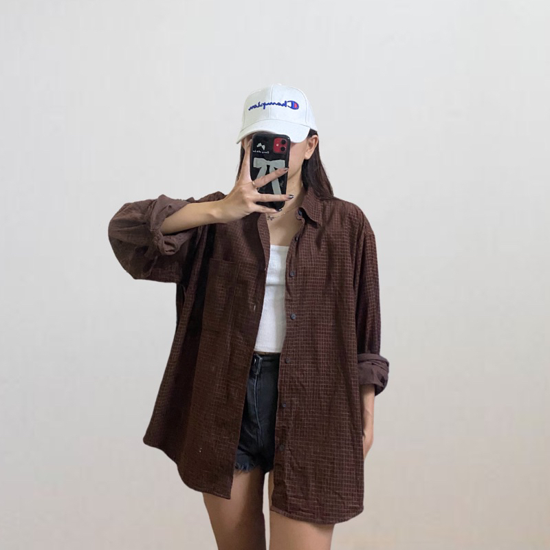 Sơ mi nhung tăm, Flannel caro tay dài hàng thùng tuyển chọn