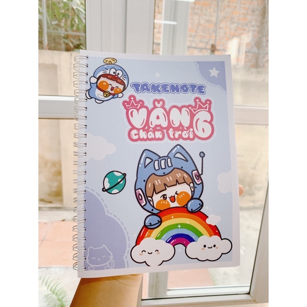 Sổ TAKENOTE văn 6 chương trình CHÂN TRỜI SÁNG TẠO tặng Bộ quà cute