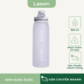 Bình nước cá nhân Hope 900ml - Tập gym, thể thao, du lịch, đi làm, đi chơi
