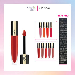Son Kem Lì Nhẹ Môi Loreal Paris Rouge Signature