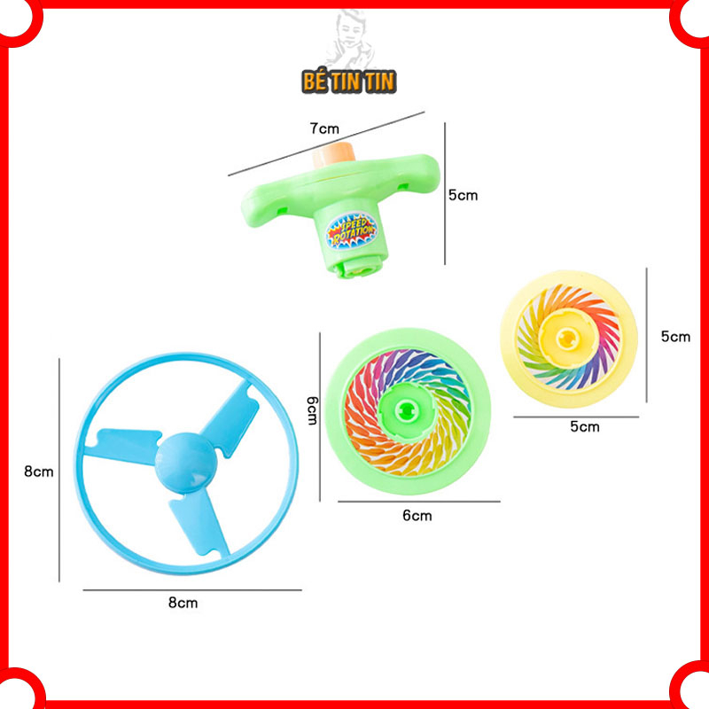 Đồ chơi con quay nhỏ đầy màu sắc cho bé