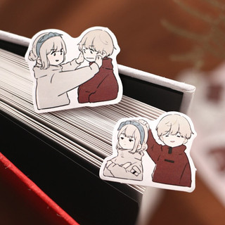 Hộp 45 Miếng Dán Sticker Cặp Đôi Dễ Thương Trang Trí Sổ
