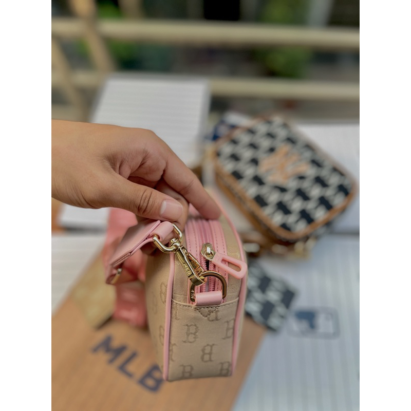 Túi MLB Monogram Jacquard  - Túi đeo chéo MLB chính hãng