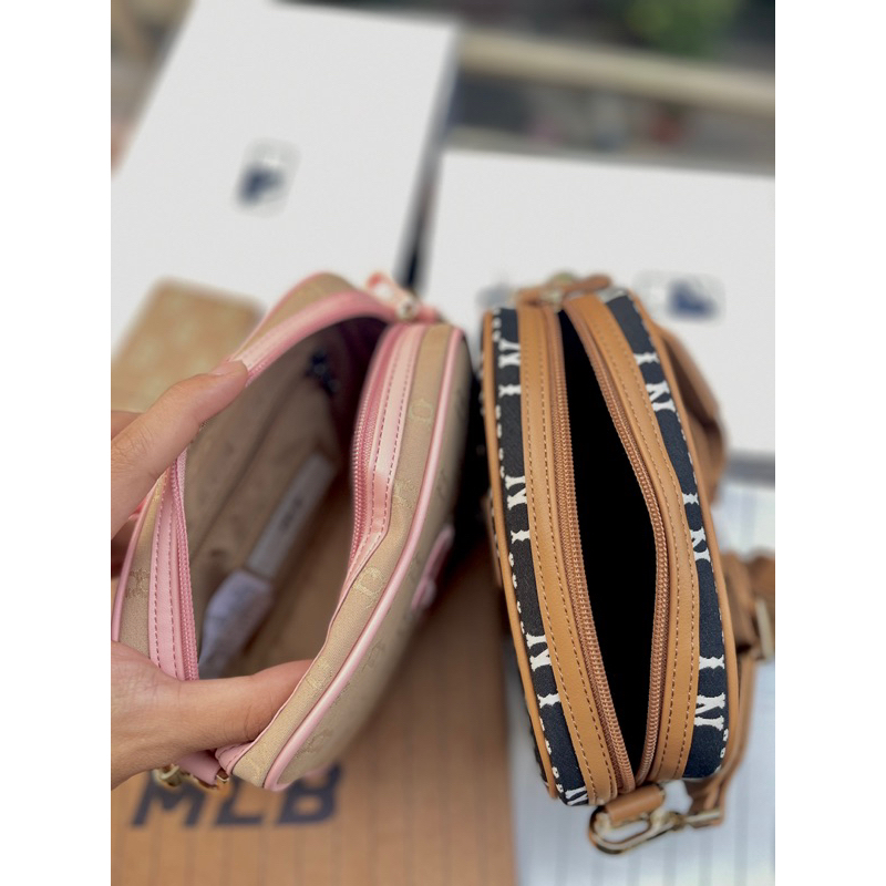 Túi MLB Monogram Jacquard  - Túi đeo chéo MLB chính hãng