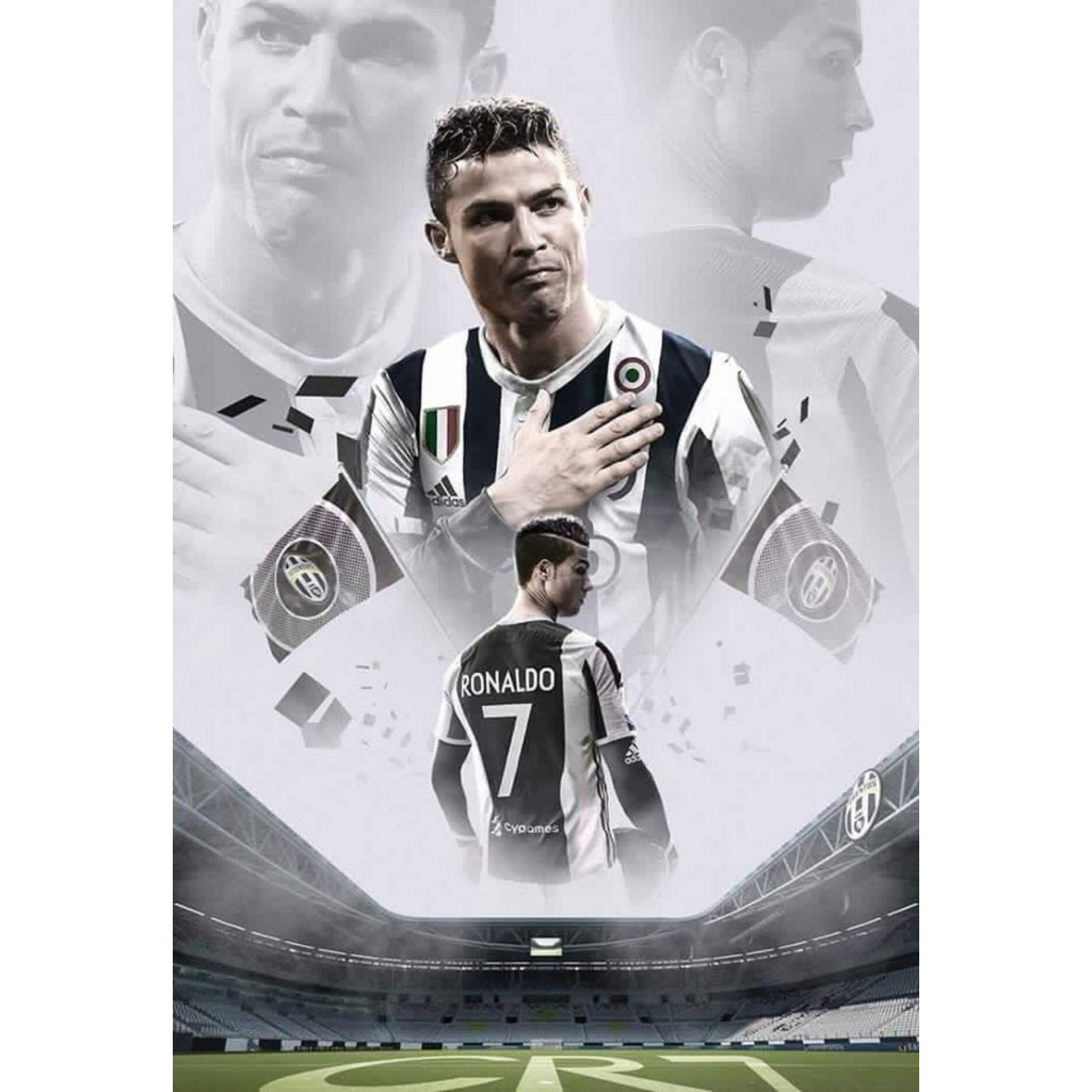 Ốp Lưng Iphone Hình RONALDO CR7 Khoác Áo JUVENTUS R03