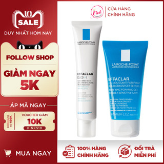 SET GIẢM MỤN LA ROCHE - POSAY GIẢM MỤN DUO+ KÈM SỮA RỬA MẶT 50ml