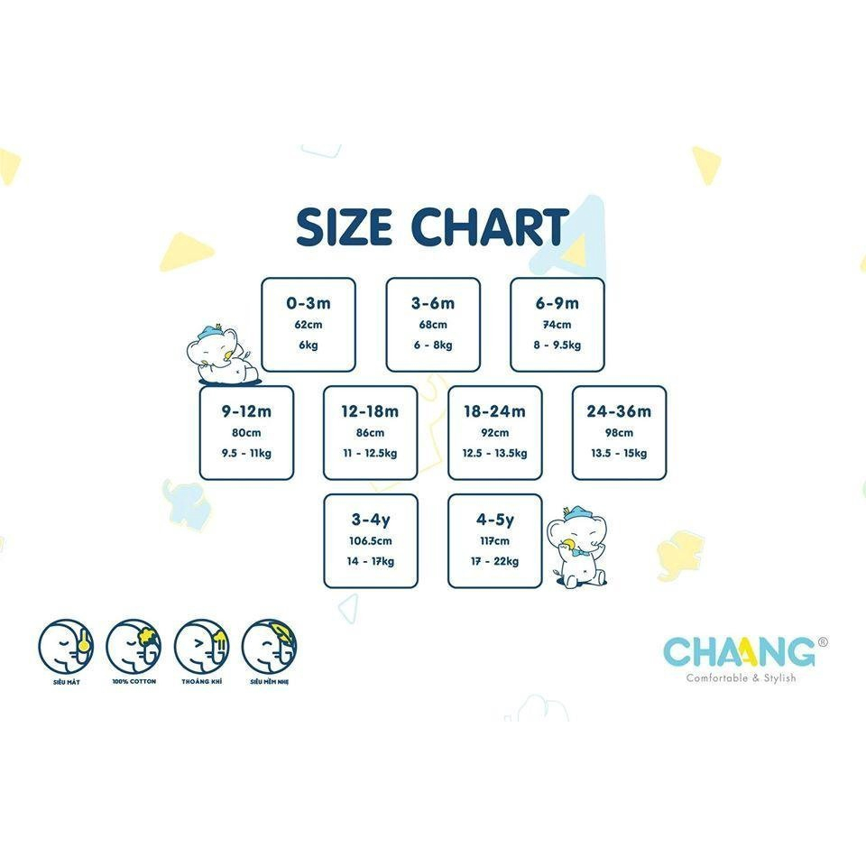 3-6M Bộ body cộc tay cúc vai Sea cá voi cho bé trai, bé gái