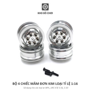 Mâm đơn kim loại lắp cho xe WPL, JJRC tỉ lệ 1:16
