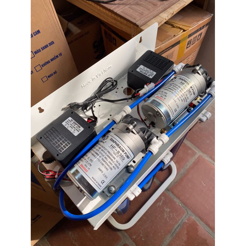 Khung máy bán công nghiệp - giá treo máy lọc nước 20 ing