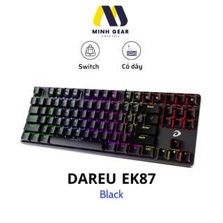 Bàn phím cơ Gaming DAREU EK87 MULTI-LED ( Blue/ Brown/ Red switch)