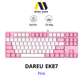 Bàn phím cơ Gaming DAREU EK87 MULTI-LED ( Blue/ Brown/ Red switch)