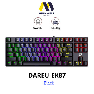 Bàn phím cơ Gaming DAREU EK87 MULTI-LED ( Blue/ Brown/ Red switch)