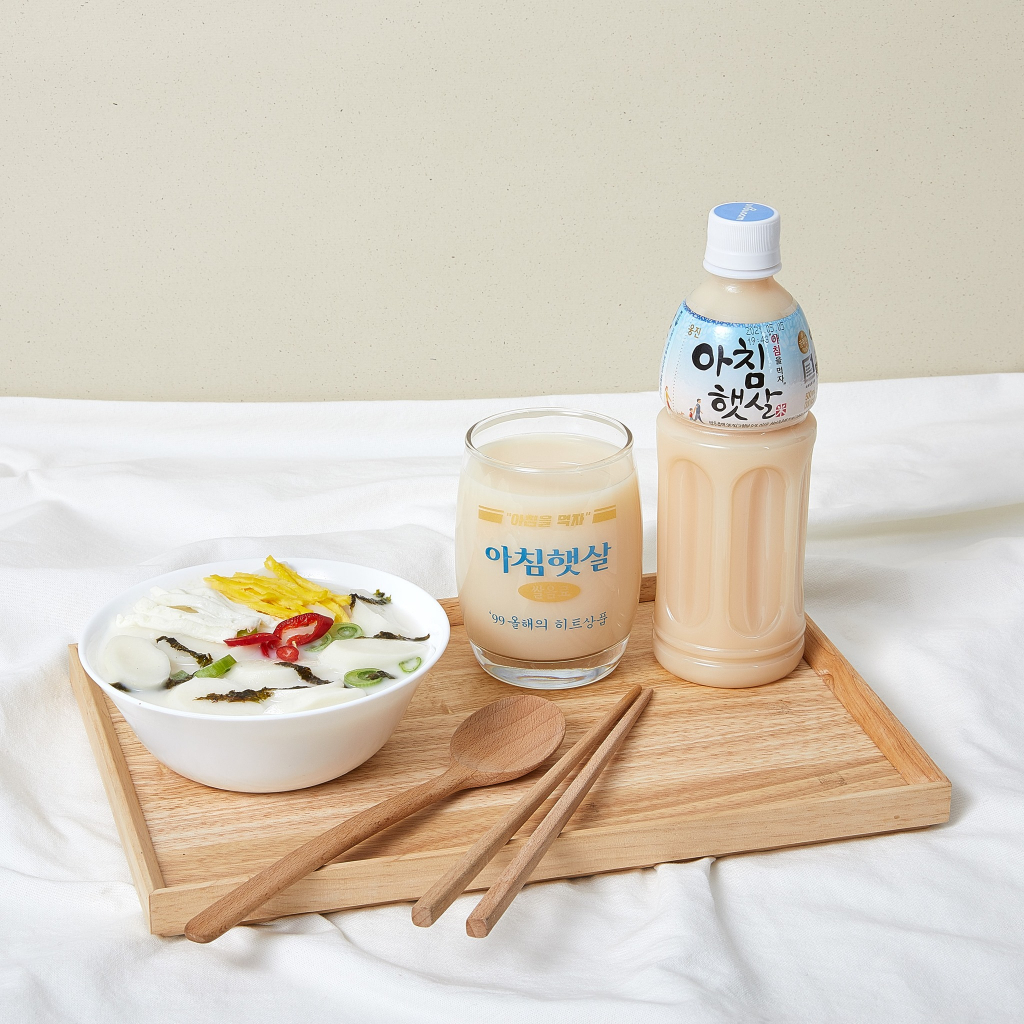 Combo 5 Chai Nước Gạo Buổi Sáng Morning Rice 500ml - Woongjin