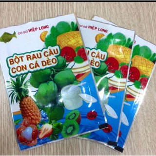 thạch rau câu con cá dẻo