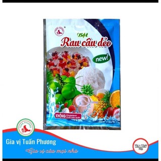 thạch rau câu con cá dẻo