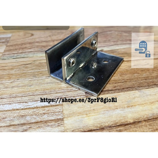 Pass F inox 304 bắt kính 10mm