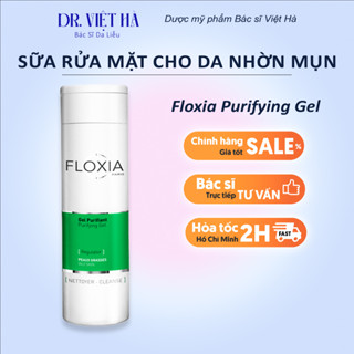  Sữa rửa mặt Floxia Purifying Gel dành cho da nhờn giúp làm sạch bụi bẩn và lỗ chân lông 