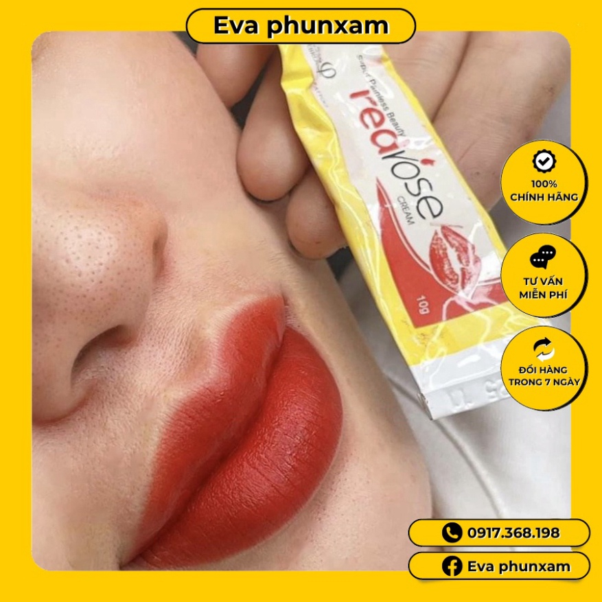 Kem Mực Redrose Trịnh Văn Nam Dùng trong Phun Xăm