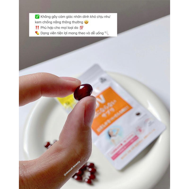 Viên uống chống nắng Nhật UV Fine Japan 30 viên/gói