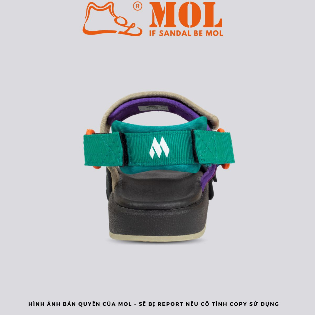 Giày sandal nữ Vento quai ngang NV10112B màu đen