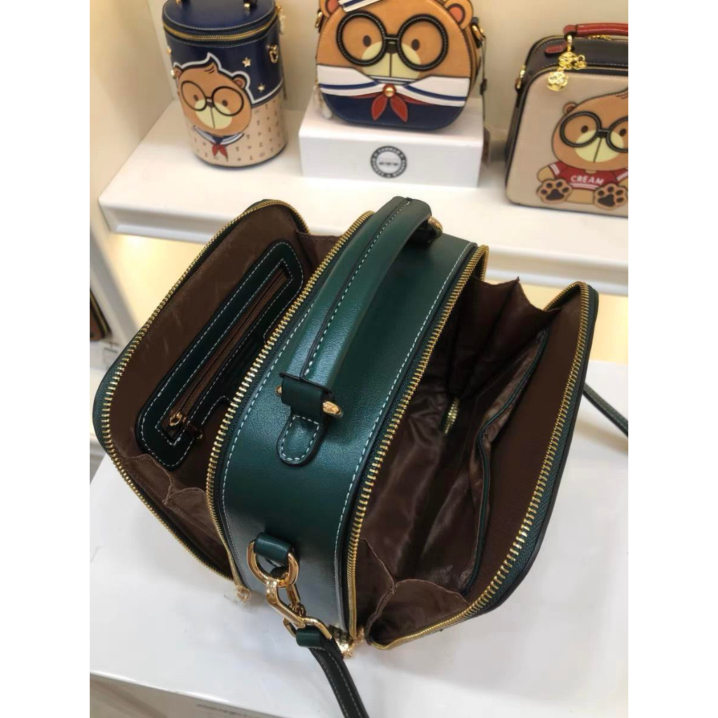 Túi Xách Nữ, Túi Hình Vuông, Túi Đeo Chéo SAMMAO & CREAM BEAR Chính Hãng C1220