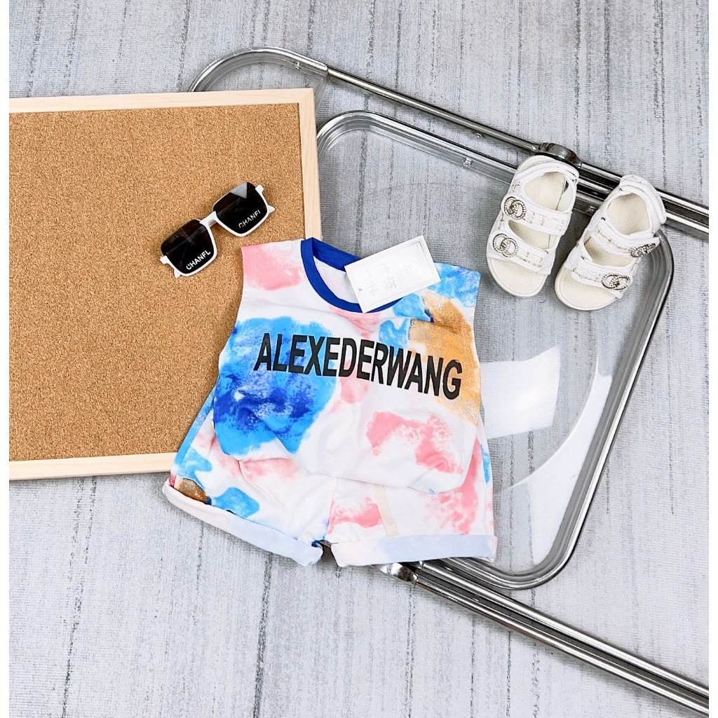 SALE_Bộ cotton loang cổ phối màu cực ngầu cho bé, hàng H&P_Thoitrangbeyeu J&B kids