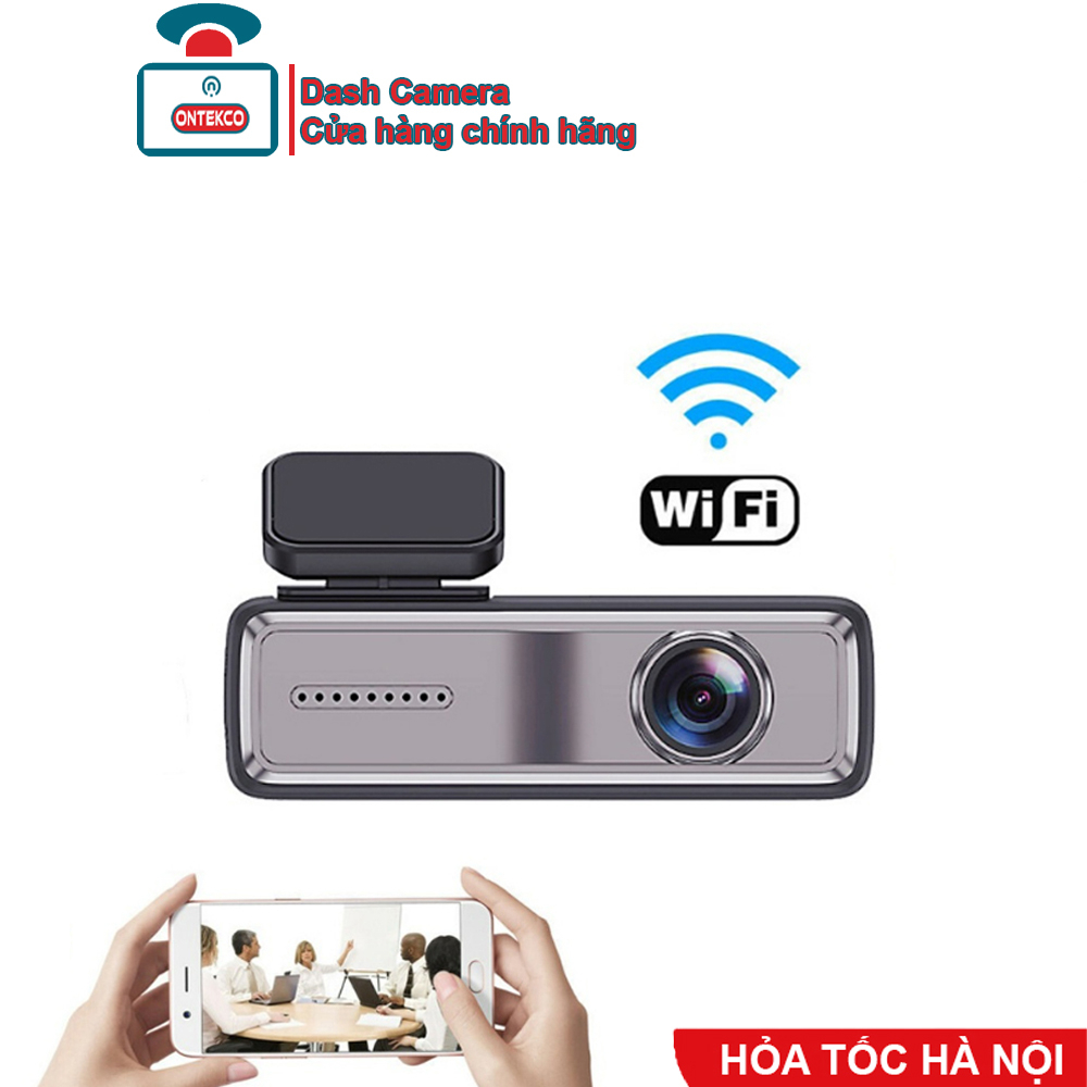 Camera hành trình ONTEKCO V8 USB / V8 nguồn cầu chì - Có wifi xem video qua app điện thoại siêu net- Bảo hành 1 năm