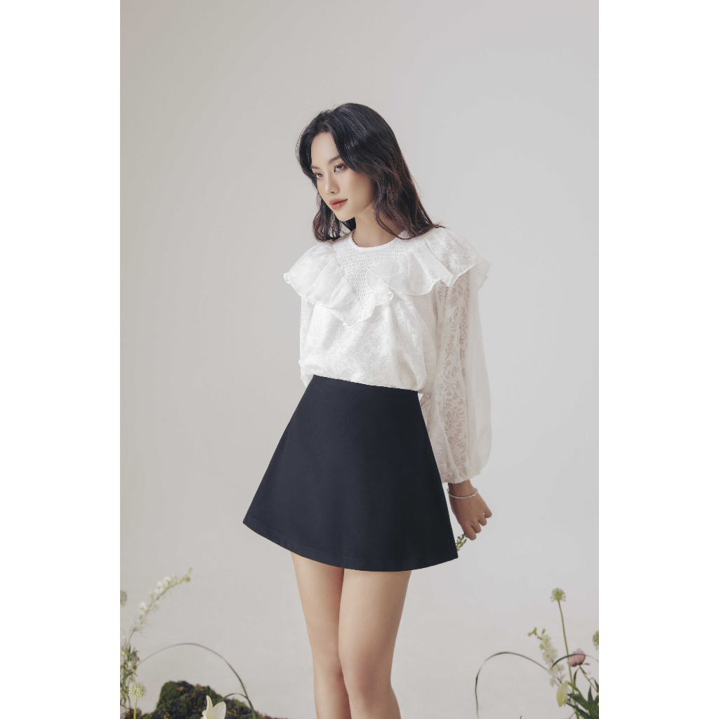 Chân Váy Nữ Dáng Chữ Â Cạp Lưng Cao LILA SKIRT - GOÛT DE JUN