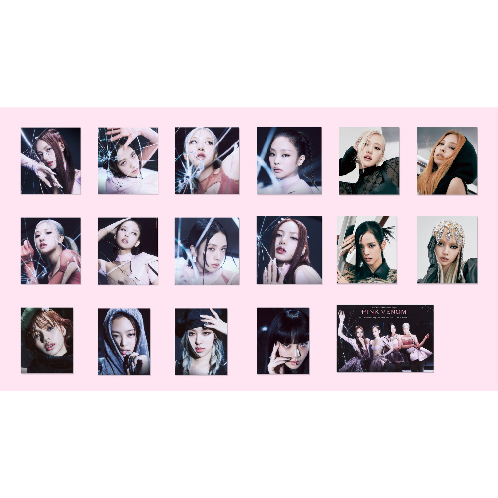 Set 93 Sticker Blackpink Pink Venom Shut Down chống nước chất lượng