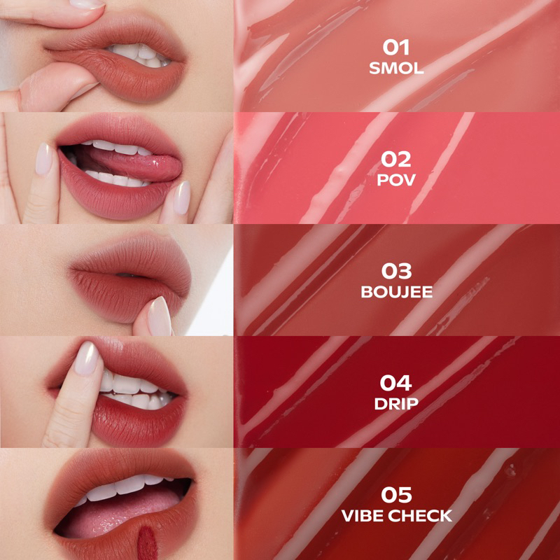 Son Tint OFÉLIA SUGARPLUM MistyNow Blurring Tint Thuần Chay