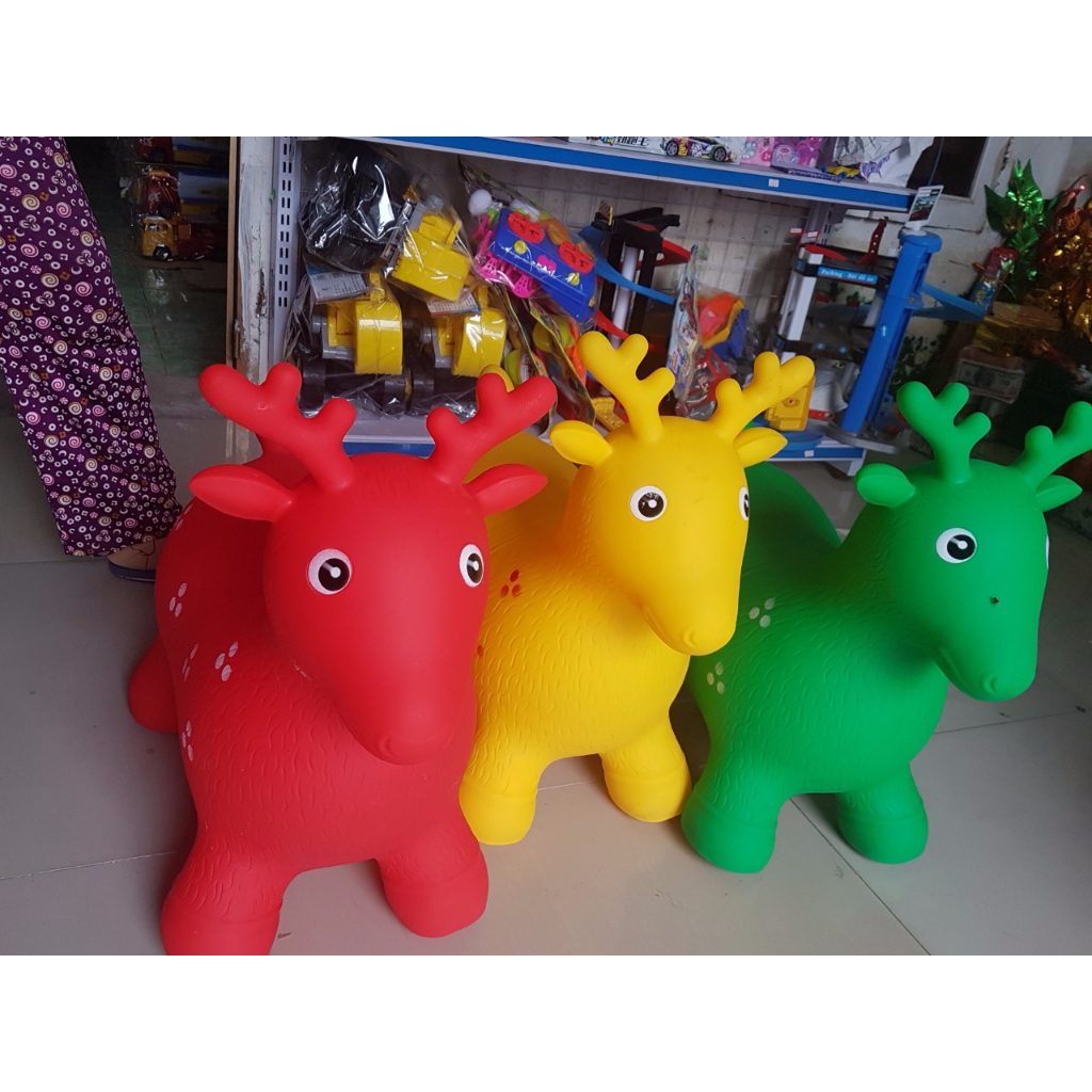 THÚ NHÚN BƠM HƠI AN TOÀN CHO BÉ LOẠI TO CỠ ĐẠI